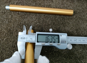 Verificación de peso y dimensiones